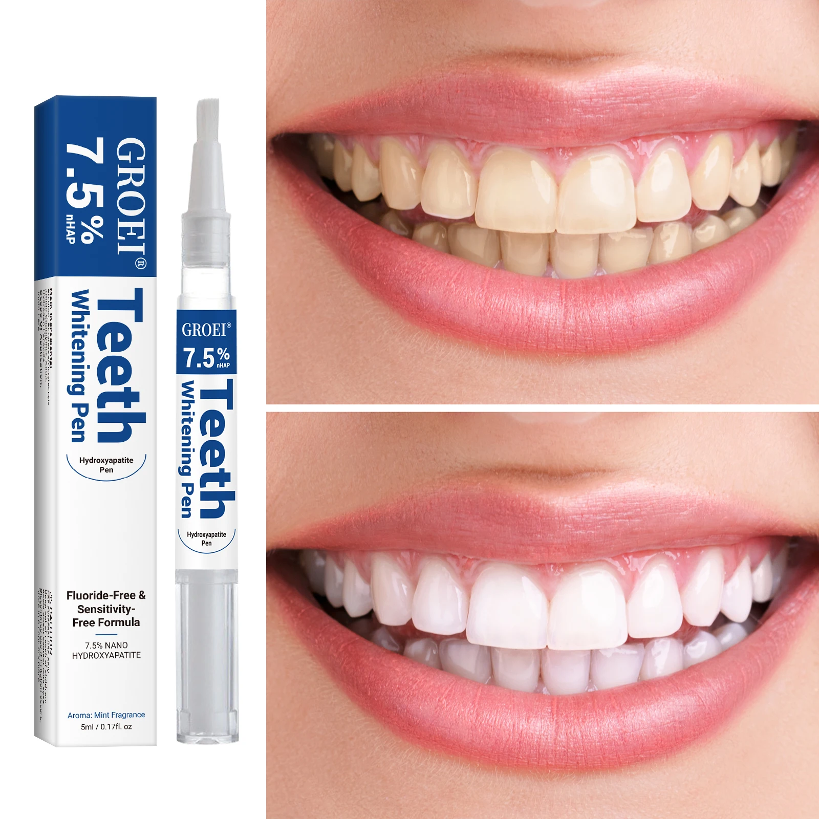 Hydroxyapatite Tooth Whitening - Teeth Whitening Essence review and price