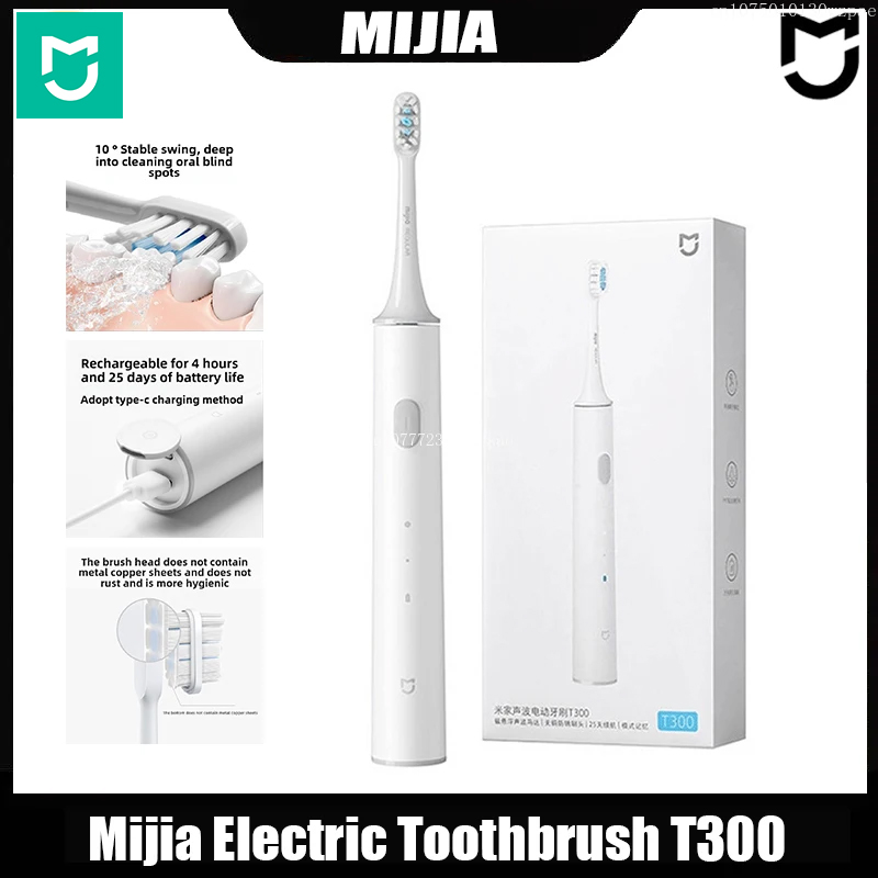 Mijia Electric Toothbrush T300 - Teeth Whitening Products review and price