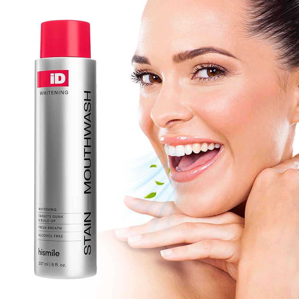 Hismile iD Alcohol Free Mouthw - Teeth Whitening And Stain Removal review and price
