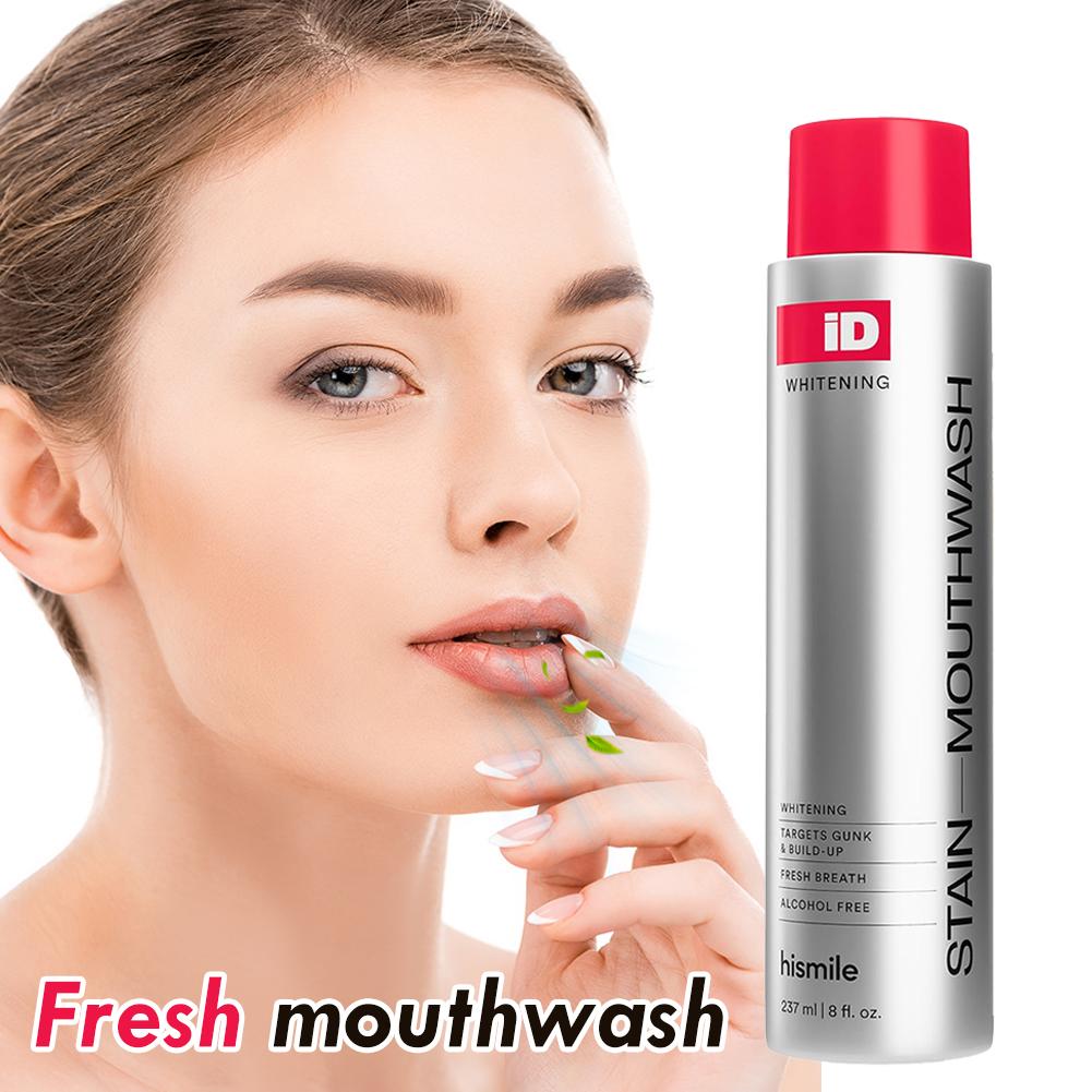 Hismile iD Alcohol Free Mouthw - Teeth Whitening And Stain Removal review and price