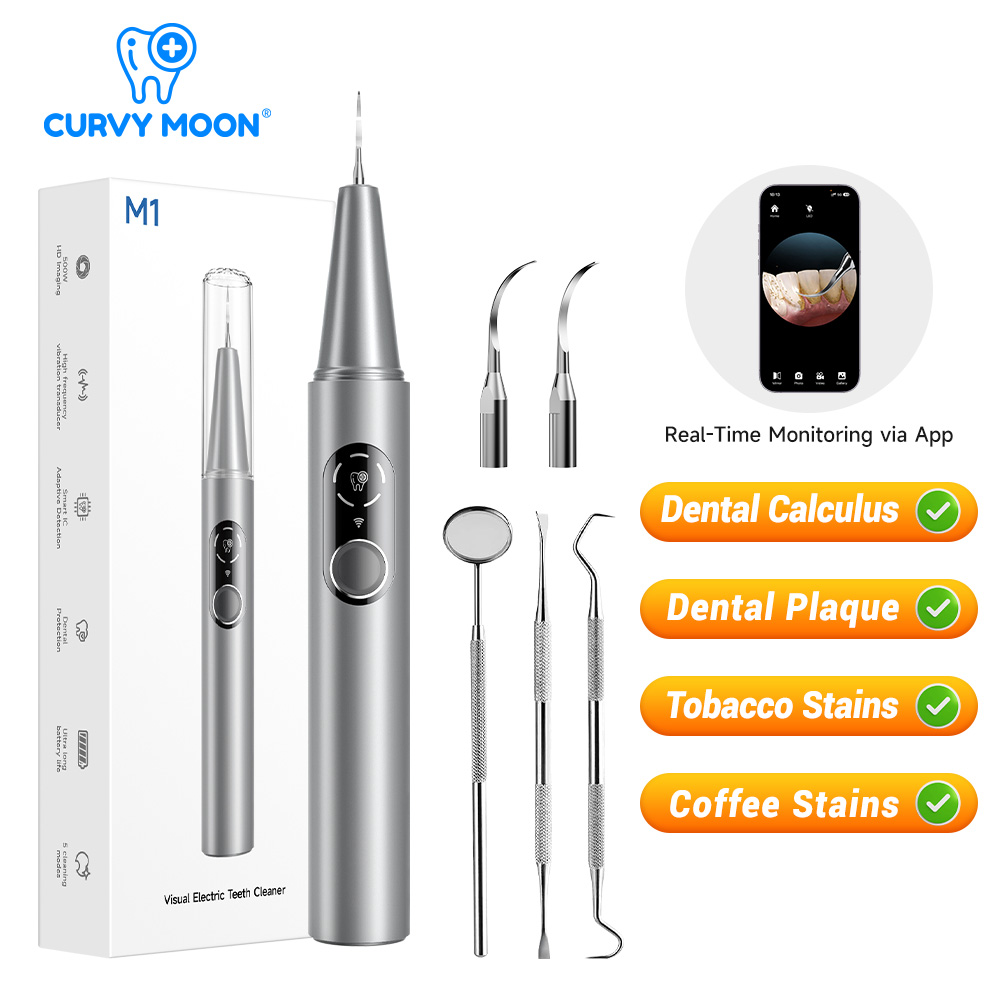 CURVY MOON Visible Electric Ul - Teeth Whitening And Stain Removal review and price