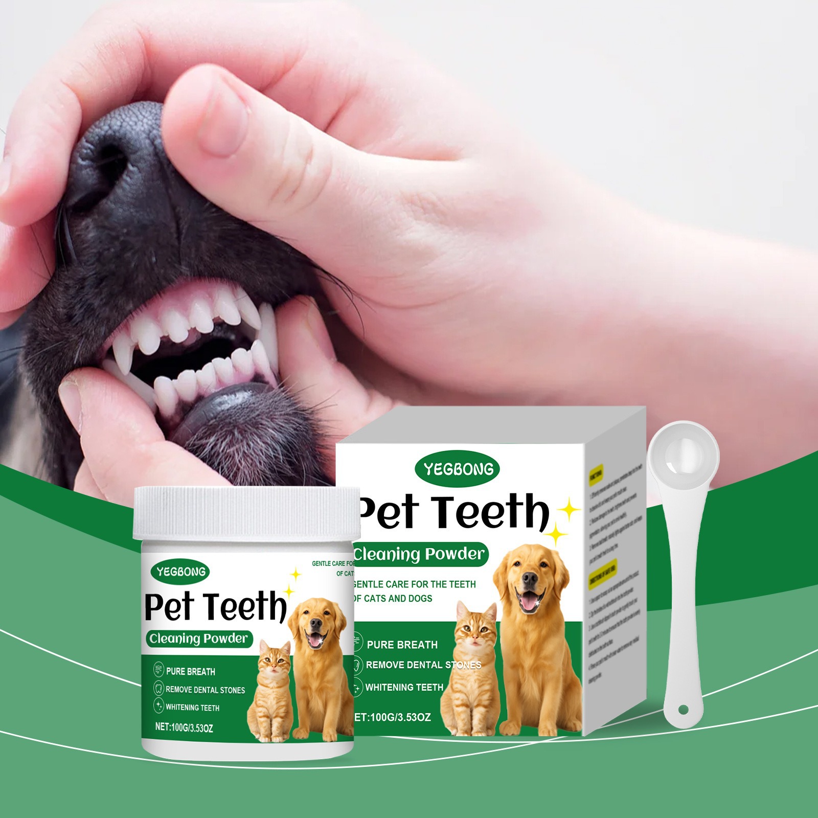 Pet Teeth Cleaning Powder Redu - Teeth Whitening Products review and price