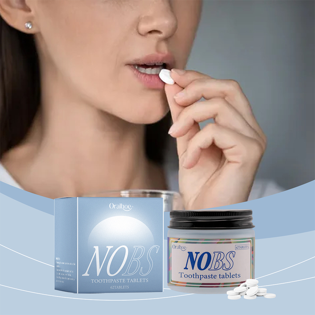 NOBS Toothpaste Tablets - Nano - Teeth Whitening Baking Soda review and price