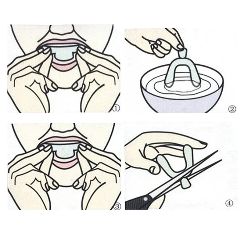 10Pcs Silicone Mouth Guard Tee - Teeth Whitening Products review and price
